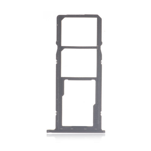 OEM SIM + SD Card Tray for Huawei Honor 8C Midnight Black