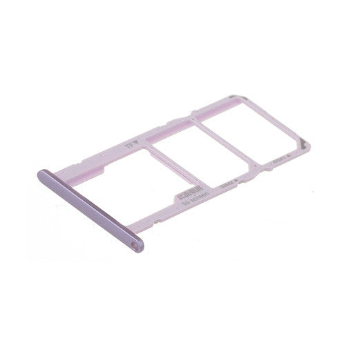 OEM SIM + SD Card Tray for Huawei Honor 8C Purple
