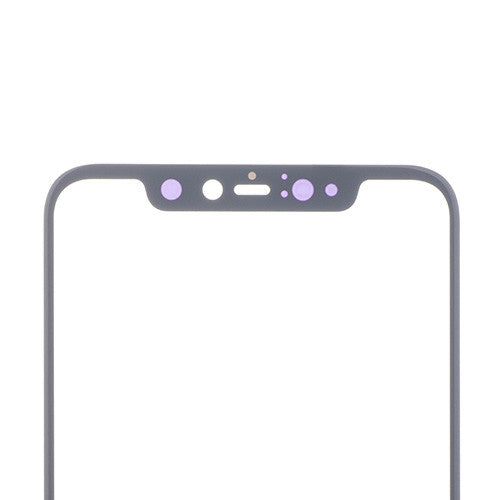 OEM Front Glass for Xiaomi Mi 8 Explorer Black