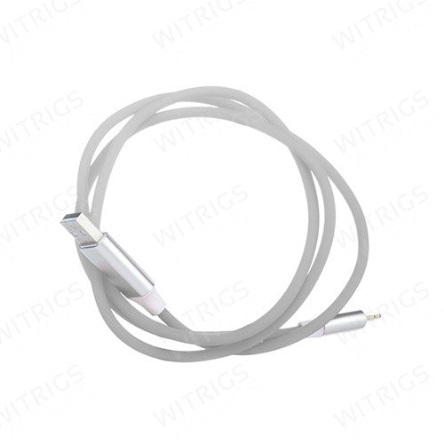 New USB Sync & Charge Cable with Sound Light Sensor for iPhone/iPad Black