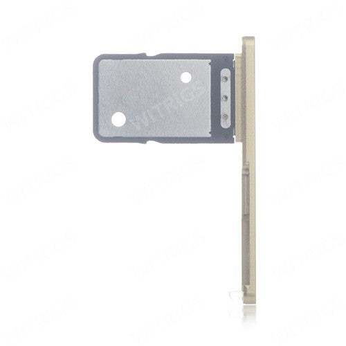 OEM SIM Card Tray + SIM Cover Flap for Sony Xperia XA2 Ultra Gold