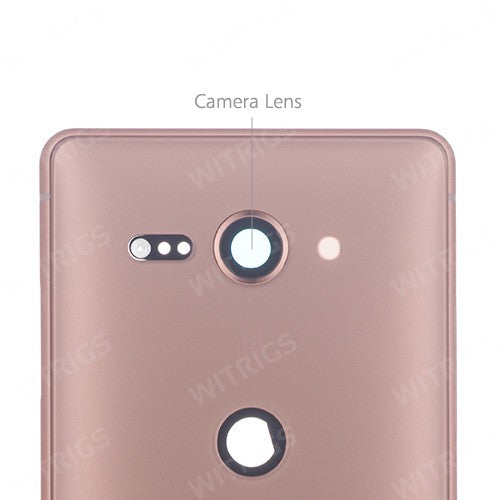 OEM Back Cover for Sony Xperia XZ2 Compact Coral Pink