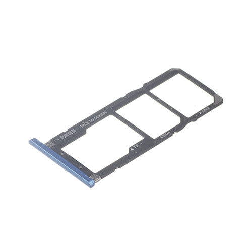 OEM Dual SIM + SD Card Tray for Xiaomi Redmi S2 Mesmerising Blue