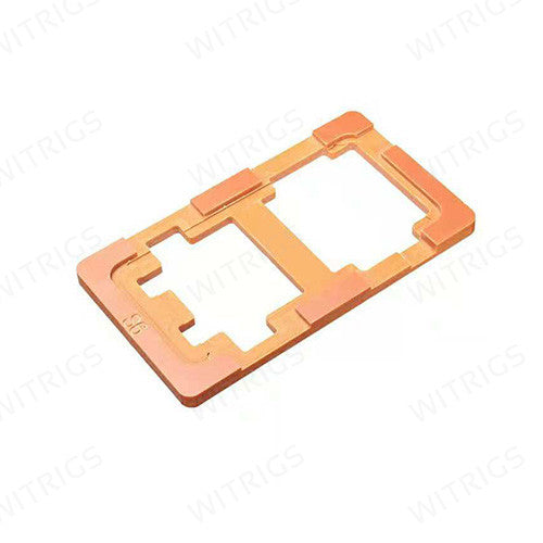 UV Glue LOCA Alignment Mould LCD Outer Glass Mold for Samsung Galaxy S6 Orange