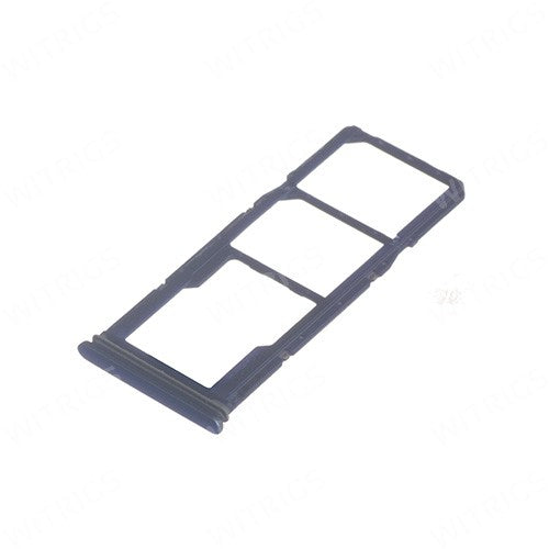 OEM SIM + SD Card Tray for Samsung Galaxy A9 (2018) Lemonade Blue