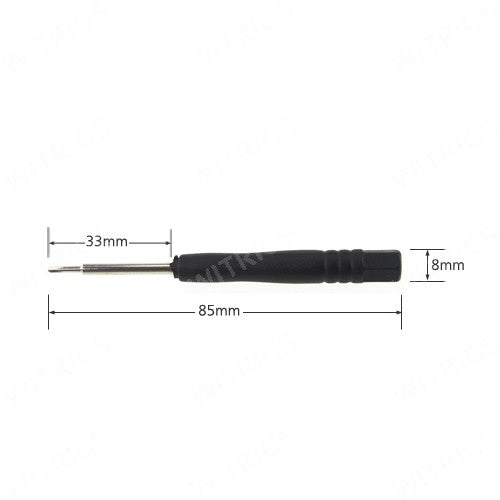 Torx Screwdriver T3 1.5*33mm Black