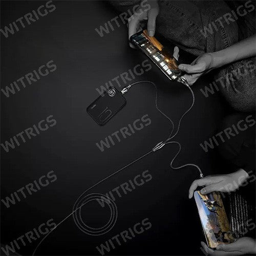 Benks 3 in 1 Braided Quick USB Sync & Charger Cable Black