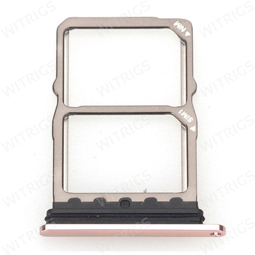OEM SIM + SD Card Tray for Huawei Mate 20 Rose Pink