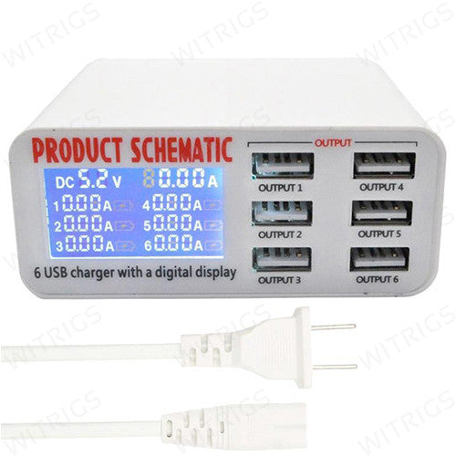 899 Digital Voltmeter Ammeter White