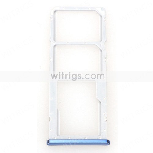 OEM SIM + SD Card Tray for Huawei Y9 (2019) Sapphire Blue