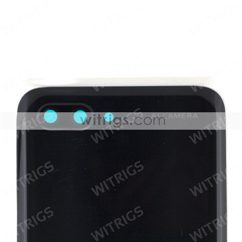 Custom Battery Cover with Camera Lens for Huawei Honor 10 Midnight Black