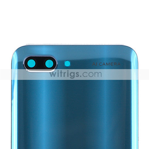 Custom Battery Cover with Camera Lens for Huawei Honor 10 Phantom Green