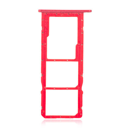 OEM SIM + SD Card Tray for Huawei Honor 8X Red