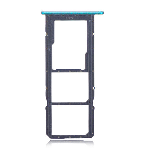 OEM SIM + SD Card Tray for Huawei Y7 Prime (2019) Aurora Blue