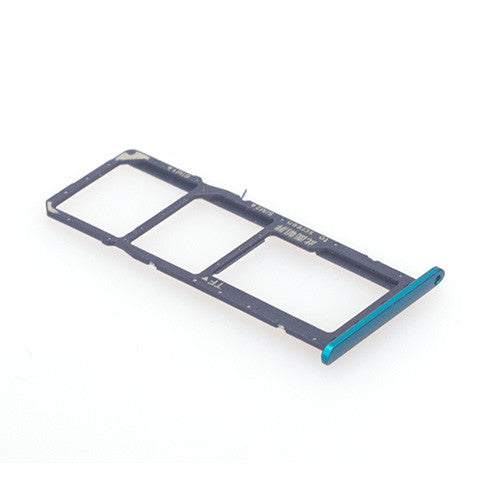 OEM SIM + SD Card Tray for Huawei Y7 Prime (2019) Aurora Blue