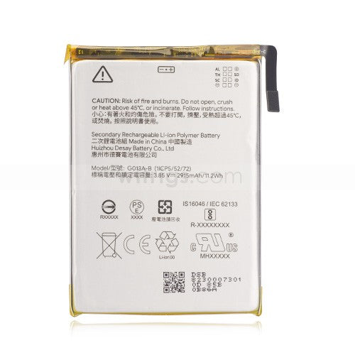 OEM Battery for Google Pixel 3 (2915mAh)
