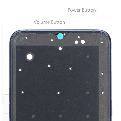 OEM Middle Frame for OPPO R17 Stream Blue