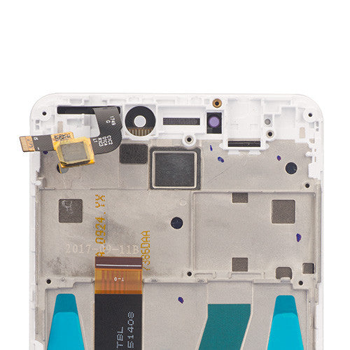 OEM Screen Replacement with Frame for Xiaomi Redmi Note 4X White