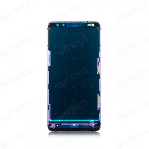 OEM Middle Frame for HTC U12 Plus Translucent Blue