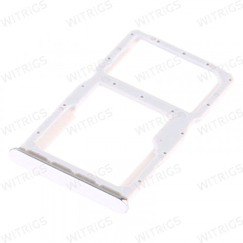 OEM SIM Card Tray for Huawei P30 Lite Pearl White