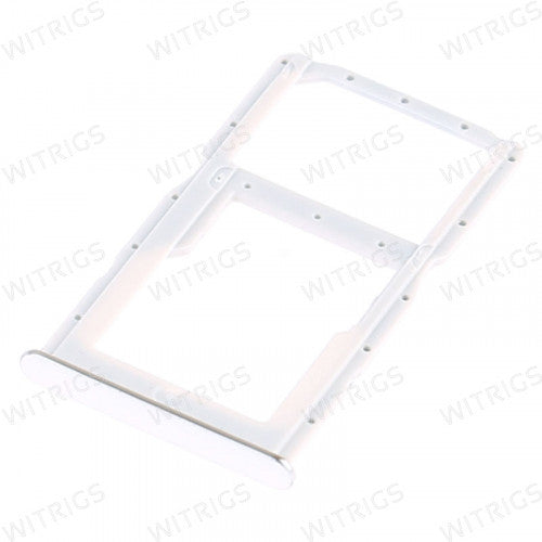 OEM SIM Card Tray for Huawei P30 Lite Pearl White