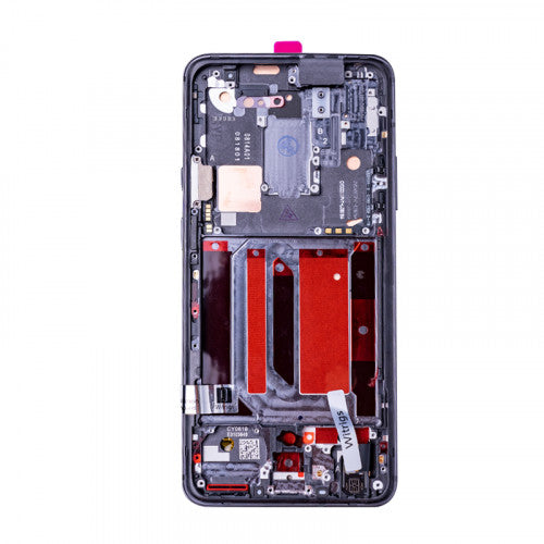 OEM Screen Replacement with Frame for OnePlus 7 Pro Mirror Gray
