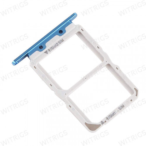 OEM SIM Card Tray for Huawei Nova 4 Aurora Blue