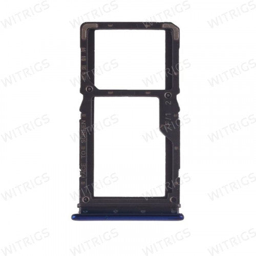 OEM SIM Card Tray for Xiaomi Redmi 7 Comet Blue