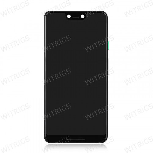 OEM Screen Replacement with Frame for Google Pixel 3 XL Clearly White