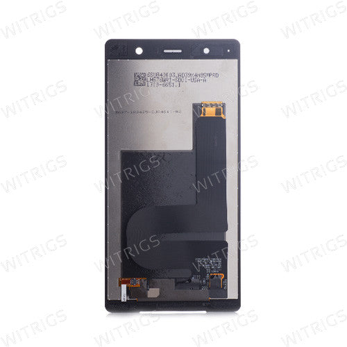 Custom Screen Replacement for Sony Xperia XZ2 Premium Chrome Black