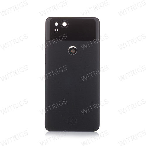 Custom Battery Cover for Google Pixel 2 Just Black