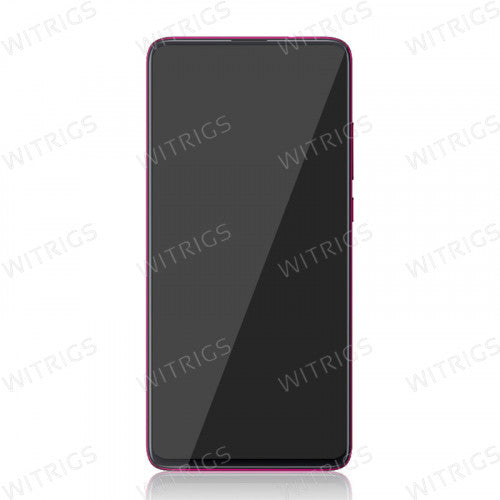 OEM Screen Replacement with Frame for Xiaomi Mi 9T/ Redmi K20 Red flame