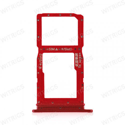 OEM SIM Card Tray for Honor 9X Charm Red