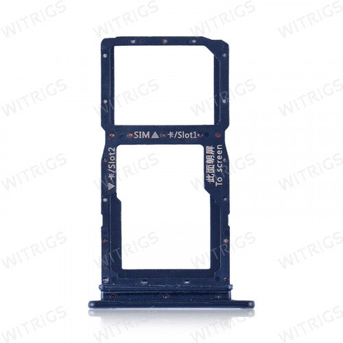 OEM SIM Card Tray for Honor 9X Charm Sea Blue