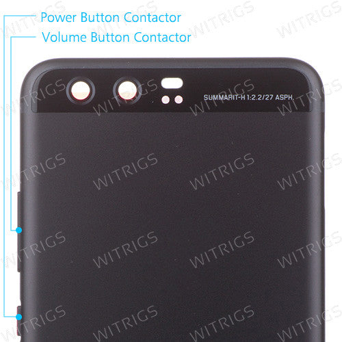 Custom Battery Cover for Huawei P10 Graphite Black