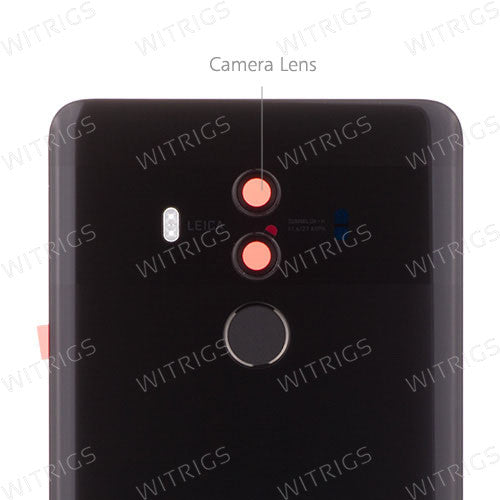 Custom Battery Cover + Fingerprint Scanner Flex for Huawei Mate 10 Pro Titanium Gray