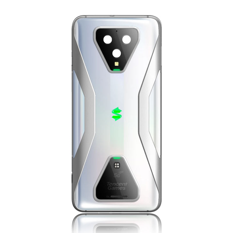 OEM Battery Cover with Camera Cover for Xiaomi Black Shark 3 Silver