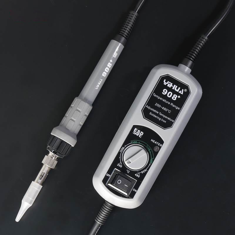 Temperature Control Soldering Iron Kit YIHUA908+ Simple Version (US plug)