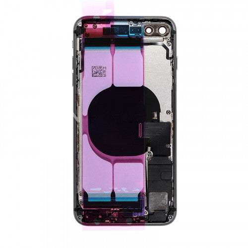 OEM Rear Housing Assembly with Battery Sticker for iPhone 8 Plus Black