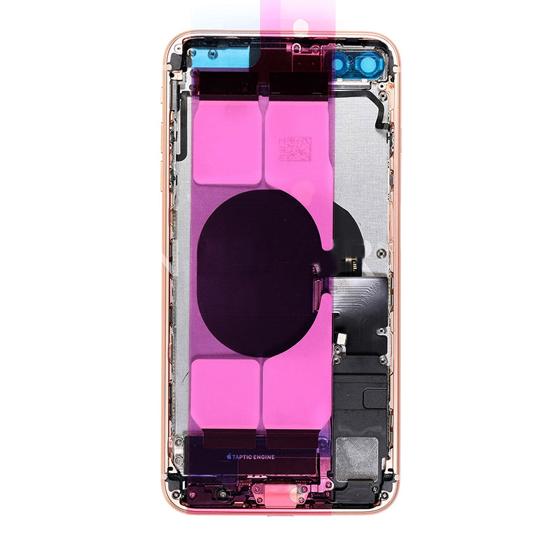 OEM Rear Housing Assembly with Battery Sticker for iPhone 8 Plus Gold