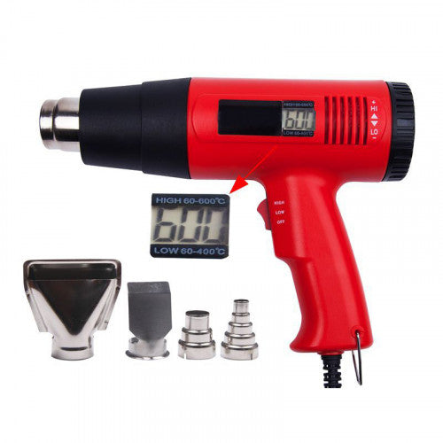 AK02 LCD Display Heat Gun 2000W (EU Plug)