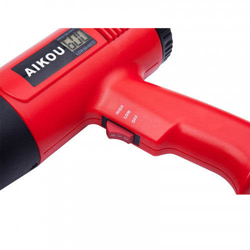 AK02 LCD Display Heat Gun 2000W (EU Plug)