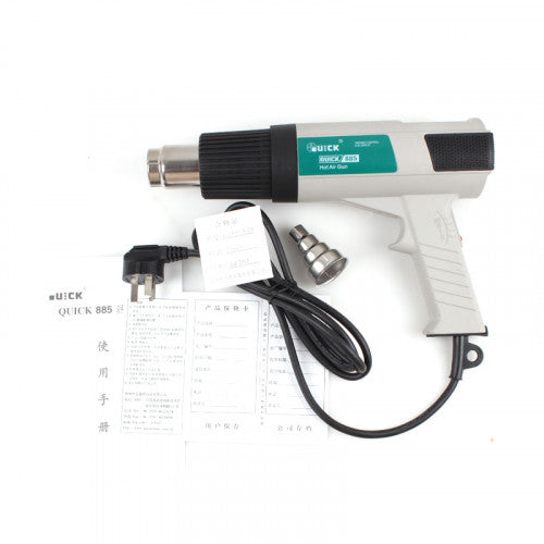QUICK 885 THERMOSTAT HOT AIR GUN 1800W (110V-US Plug)