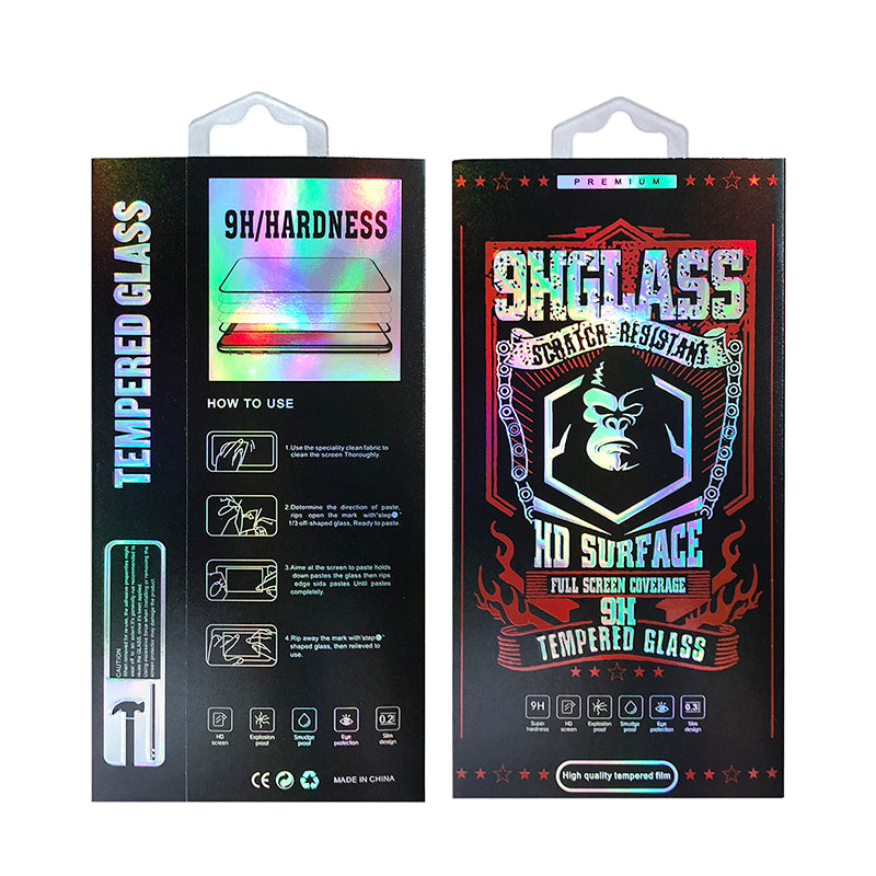 Custom Packing with Tempered Glass Protector