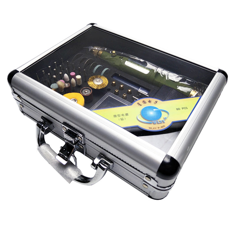 Electric Grinding Pen Engraving Tools Kits Pneumatic Tools Portable (US Plug)