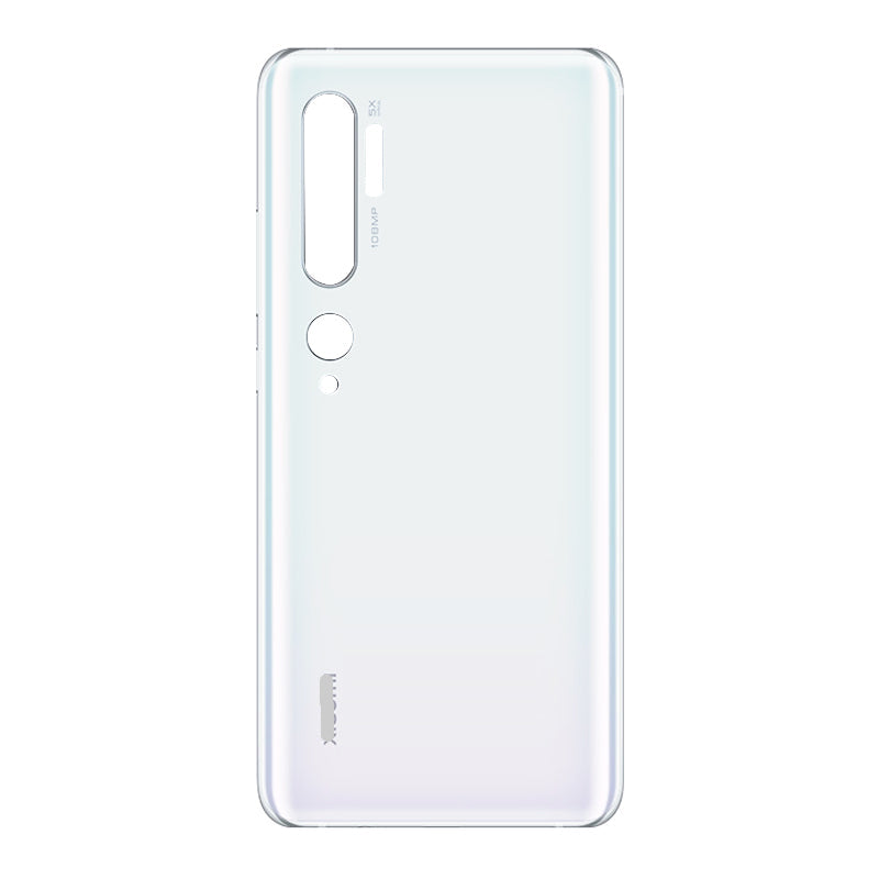 Custom Battery Cover for Xiaomi Mi Note 10/Xiaomi Mi Note 10 Pro White