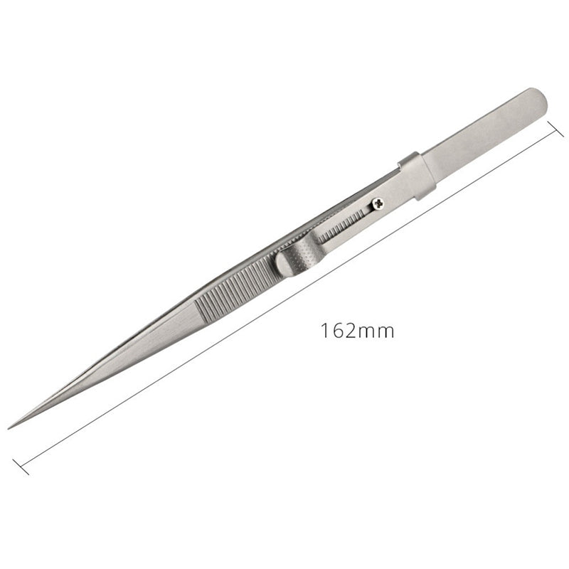 Precision Adjustable Slide Lock Anti Static Tweezers
