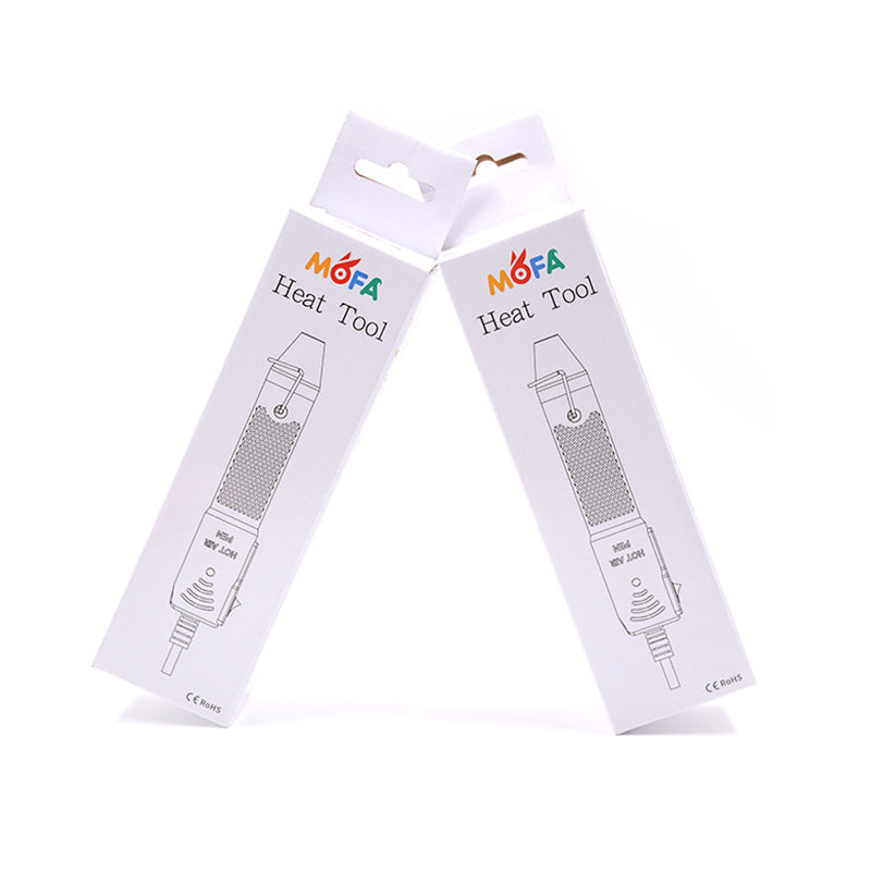 MOFA Mini Hot Air Gun Heat Gun 130W White and Blue 220V EU Plug