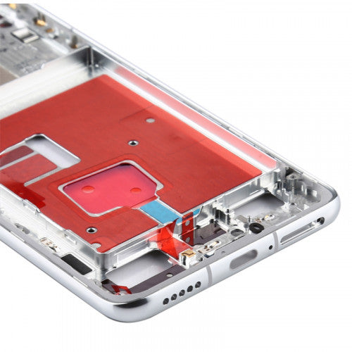 OEM Middle Frame for Huawei P40 Silver