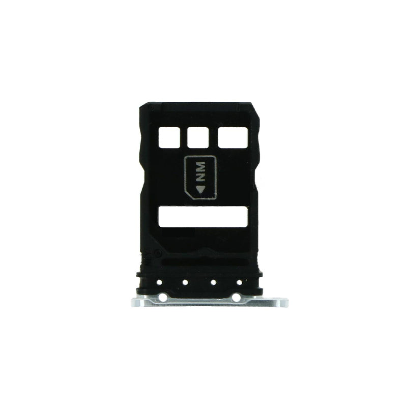 OEM SIM Dual Card Tray for Huawei P40 Pro Plus Silver